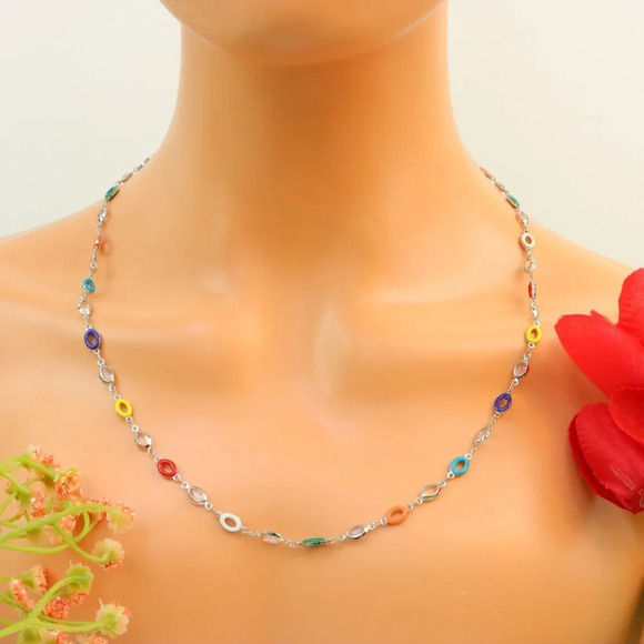 "New Beautiful Design Necklace Chain for Women/Girls, Gift, N596 - Picture 7 of 10